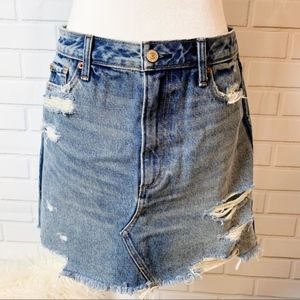 Zoe Natural Rise Vintage A-Line Skirt